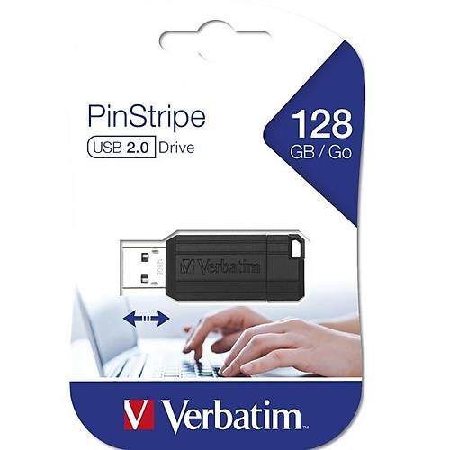 128GB PINSTRIPE USB 2.0 USB Bellek