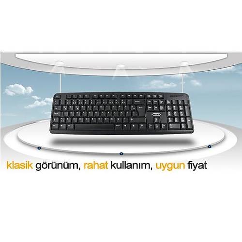 HIPER KM-3055 STANDART KLAVYE USB S�YAH