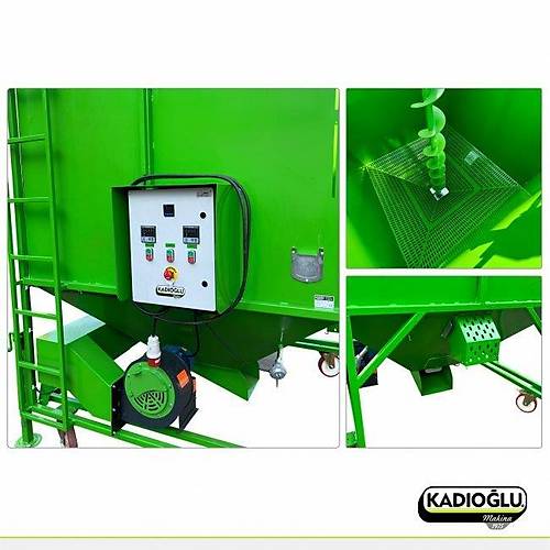 Kad�o�lu CKM5600MK Dizel Yak�tl� Ayarl� Kar��t�r�c�l� Ceviz, F�nd�k ve Badem Kurutma Makinesi