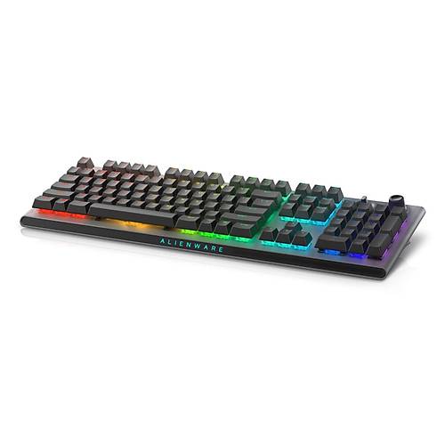 Alienware �� Modlu Kablosuz Oyun Klavyesi AW920K ABD QWERTY siya