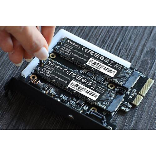 1TB Vi3000 Int. PCIe NVMe M2 GEN3 SSD 3300MB Okuma/3000MB Yazma
