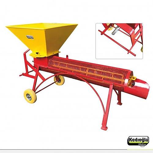 Kad�o�lu BKS200T Trakt�r Tahrikli Badem Soyma Makinesi
