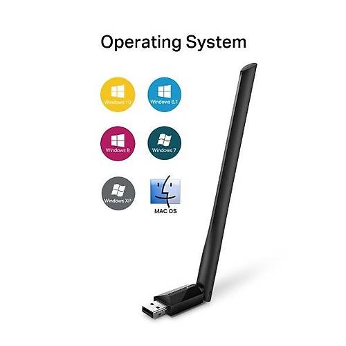 Archer T2U Plus AC600 Y�ksek Kazan�l� Wireless Dual Bant USB Adapt�r