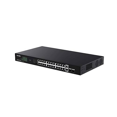 TEG1128P-24-410W 26GE+2SFP Ethernet Switch 24-Port PoE