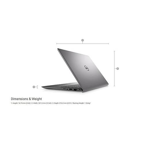 Vostro 5401 Ci5-1035G1 8GB 256GB SSD MX 330-2G 14.0