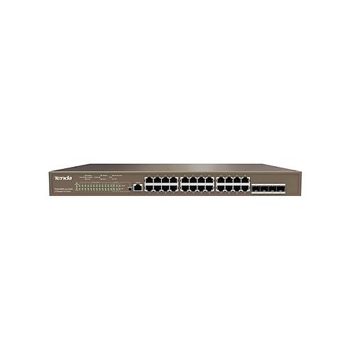 24 Port Gigabit Y�netilebilir PoE Switch