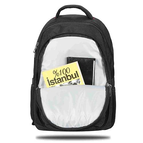 15.6'' Palermo Large Siyah Notebook S�rt �antas�