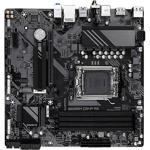 B650M-D3HP-AX 8000MHz OC DDR5 AM5 M.2 HDMI DP Micro-ATX Anakart