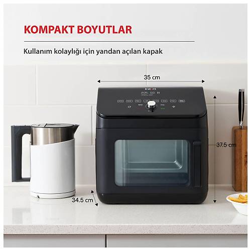 13 Litre 9 Programl� Yap��maz ve Y�kanabilir Aksesuarl� Air Fryer F�r�n