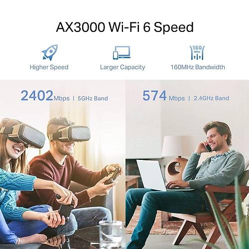 AX3000 Wi-Fi 6 Range Extender