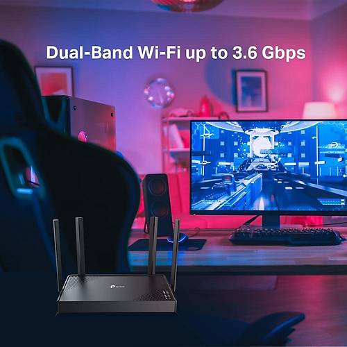 ROU BE3600 Dual-Band Wi-Fi 7 Router