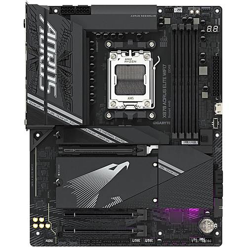 X870A-ELITE-WIFI7 8200 MHz OC DDR5 AM5 M.2 HDMI DisplayPort ATX Anakart