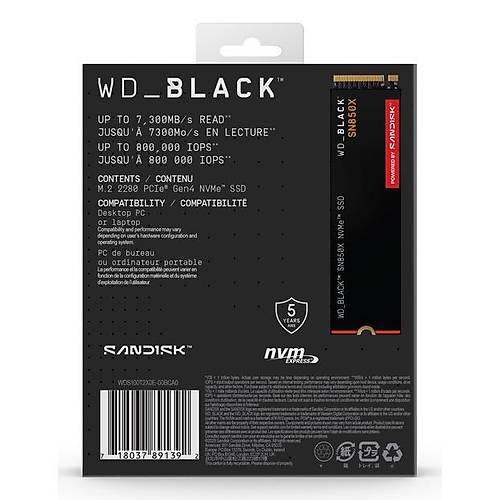 WD_BLACK SN850X 1TB M.2 NVMe?