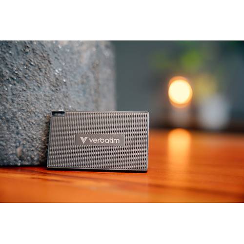 512GB Gen2 USB3.2 Type-C Metal Mini Harici SSD Siyah 2000MB/1750MB