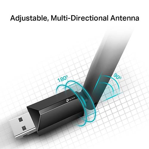 TP-LINK ARCHER T2U PLUS AC600 D.BAND USB ADAPT�R