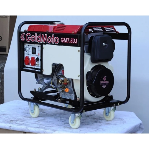 GoldMoto GM7.5DJ 6.9kVA Monofaze Mar�l� Dizel Jenerat�r