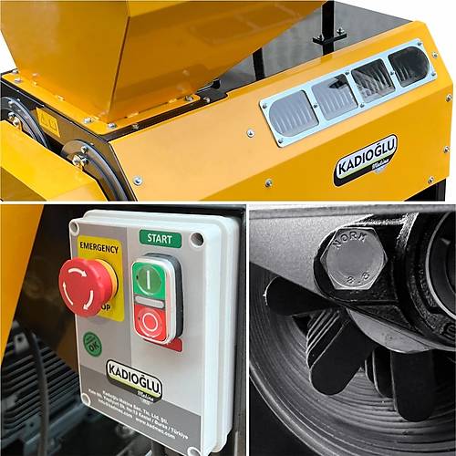 Kad�o�lu BKS3000 �ift Tambur Badem Soyma Makinesi