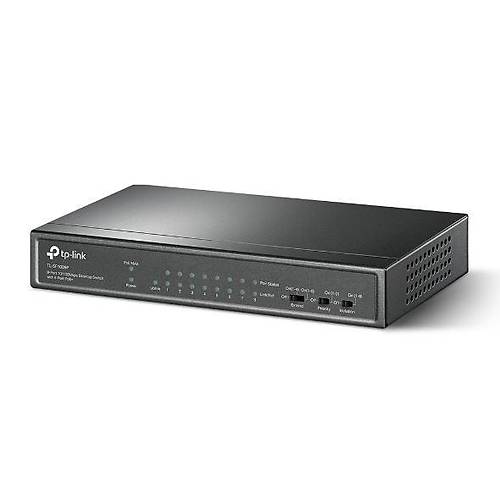 TL-SF1009P 9-Port 10/100Mbps Desktop Switch with 8-Port PoE+