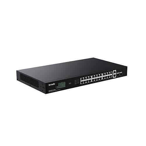 TEG1128P-24-410W 26GE+2SFP Ethernet Switch 24-Port PoE