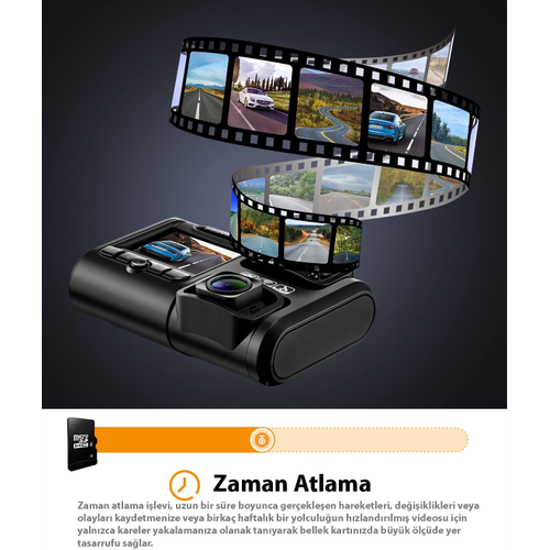 PRUVEEO D30 WI-FI 4K ARAC KAMERASI