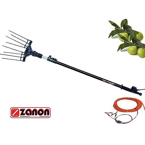 Zanon AL300 Karbonium Evo Teleskopik Zeytin Hasat Makinesi 12 Volt