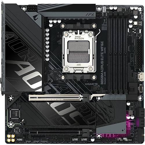 B850M-A-ELITE-WIFI6E 8200MHz OC DDR5 AM5 M.2 HDMI DP Micro-ATX Anakart