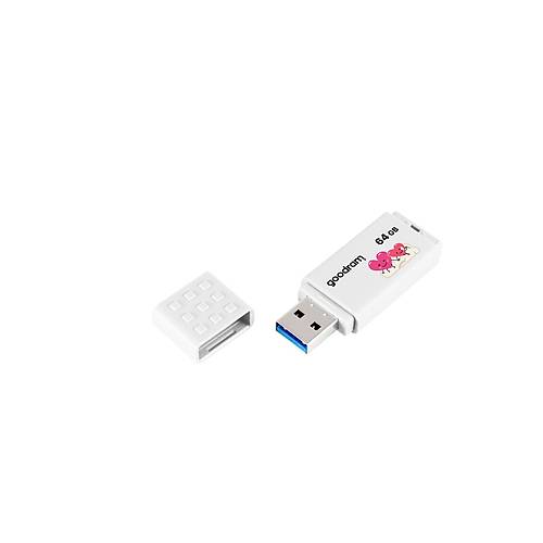 64GB USB 3.2 GEN 1 60MB/s Okuma ile 20MB/s yazma h�zl� beyaz usb bellek