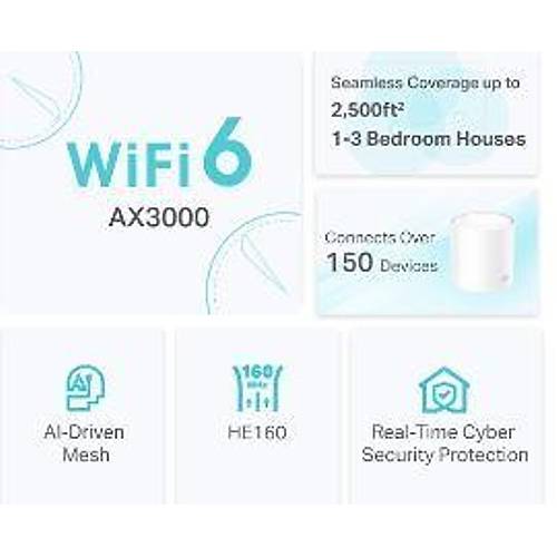 AX3000 Whole Home Mesh Wi-Fi 6 System