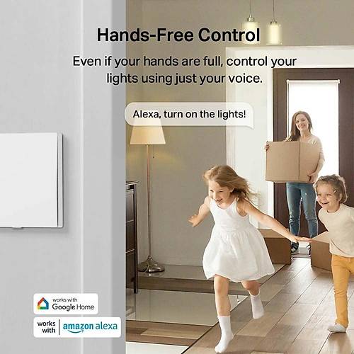 Smart Light Switch 1 Gang 1 Way