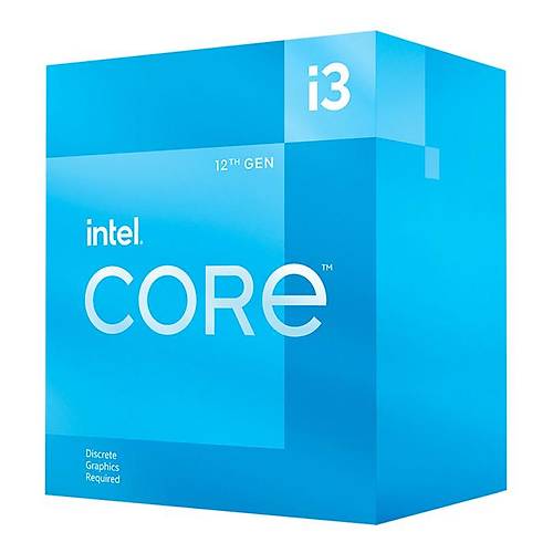 INTEL CORE �3-12100F 3.30GHz 12MB 1700p 12. NESIL BOX