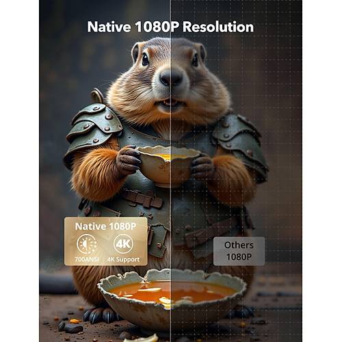 700ANS 1920x1080 FHD Kablosuz Ta��nabilir Smart LED Projekt�r