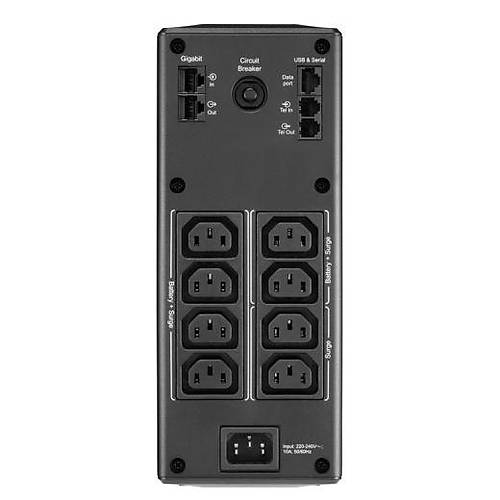 Back UPS Pro BR 1600VA 8 Outlets AVR LCD Interface