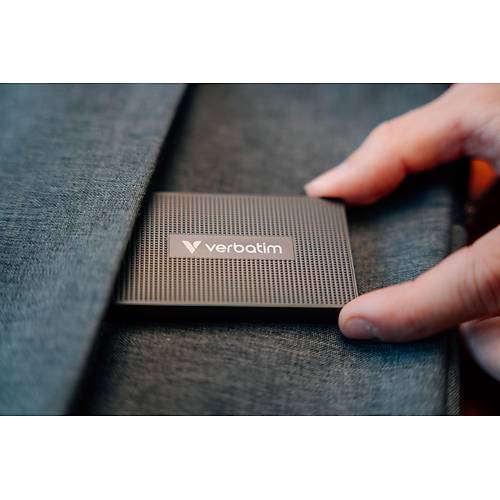 512GB Gen2 USB3.2 Type-C Metal Mini Harici SSD Siyah 2000MB/1750MB