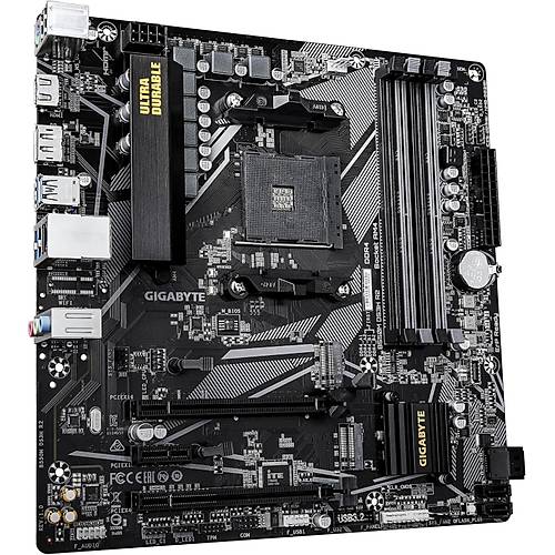 B550M-DS3H-R2 4733MHz OC DDR4 AM4 M.2 HDMI DisplayPort MicroATX Anakart