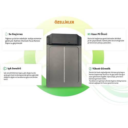 Agro Makine VIP I��k Sens�rl� Al�minyum Otomatik K�mes Kap�s�