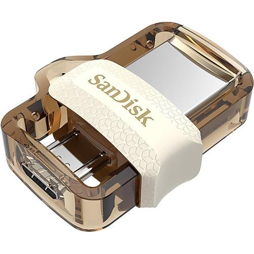 64GB Ultra Dual Drive Micro USB 3.0 130 MB/s Flash Bellek Gold