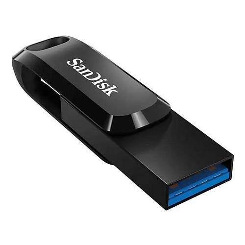 32GB Ultra Dual Drive Go Type-C USB3.2 Gen1 Flash Bellek Siyah