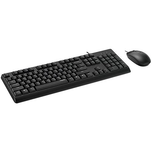 X130Pro Kablolu USB TR Klavye Mouse Set Siyah
