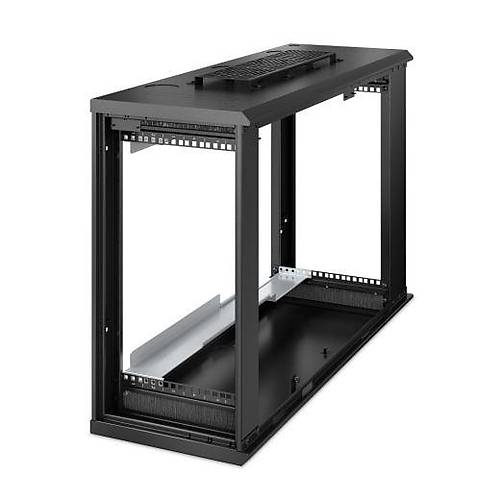 NetShelter WX 6U Low-Profile Wallmount Enclosure 230V Fans