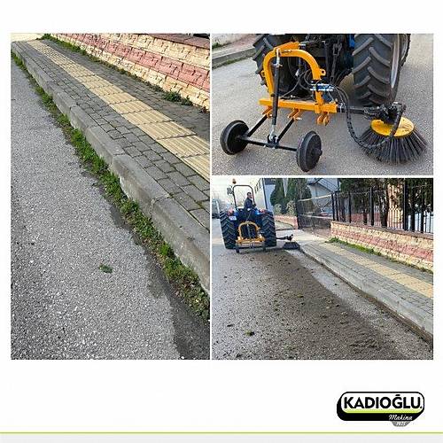 Kad�o�lu KCP80 Kald�r�m ve Kilit Ta�� Otu Temizleme Bi�me Makinesi Trakt�r Modeli