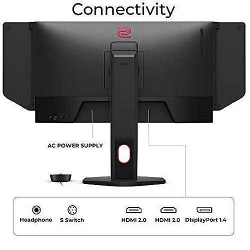 24.5 0.5ms 360Hz FHD 2xHDMI DP TN FreeSync Premium DyAc S-Switch Pivot