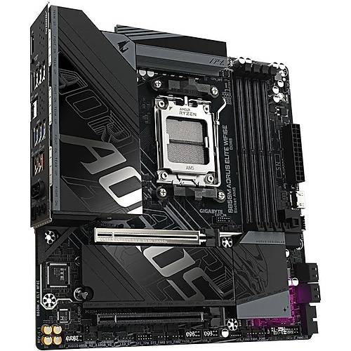 B850M-A-ELITE-WIFI6E 8200MHz OC DDR5 AM5 M.2 HDMI DP Micro-ATX Anakart