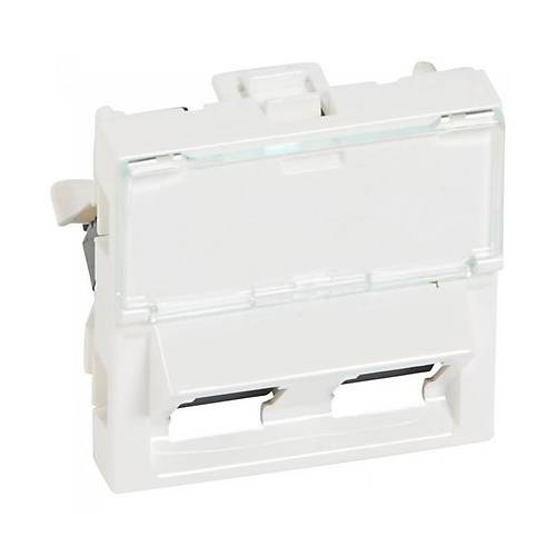 2 x RJ45 Cat5e UTP 450 2 Mod�l Beyaz