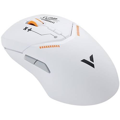 VT9PRO Wired/Wireless Gaming Mouse White Orange
