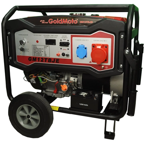 GoldMoto GM12TBJ Mar�l� Trifaze 12 Kva Benzinli Jenerat�r