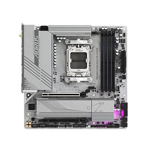 B650MAELITEAXICE 8000MHz OC DDR5 AM5 M.2 HDMI DP Micro-ATX Anakart