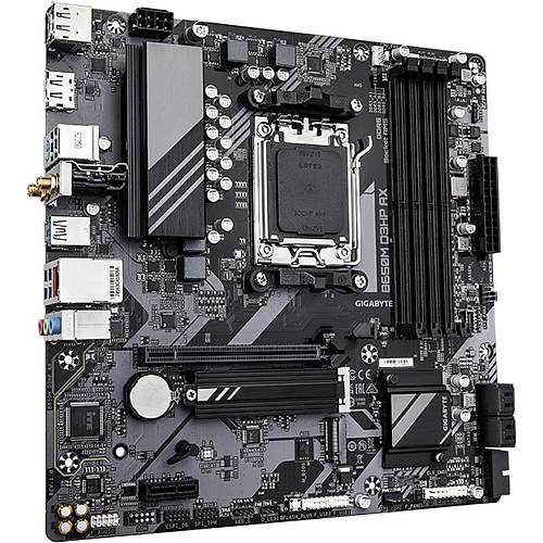 B650M-D3HP-AX 8000MHz OC DDR5 AM5 M.2 HDMI DP Micro-ATX Anakart