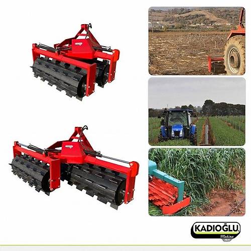 Kad�o�lu EcoRoller Ot Mal�lama ve An�z K�rma Makinesi