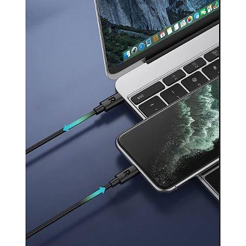 Type-C to Lightning Cable 1m TPE Black