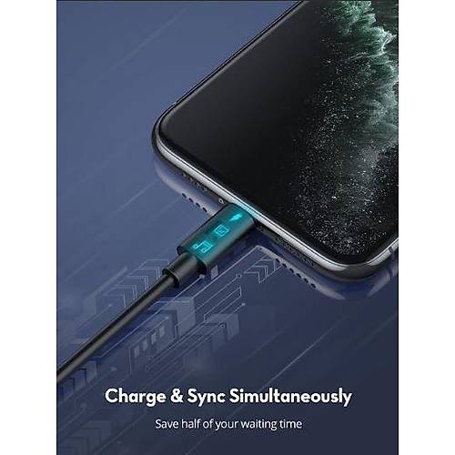 Type-C to Lightning Cable 1m TPE Black